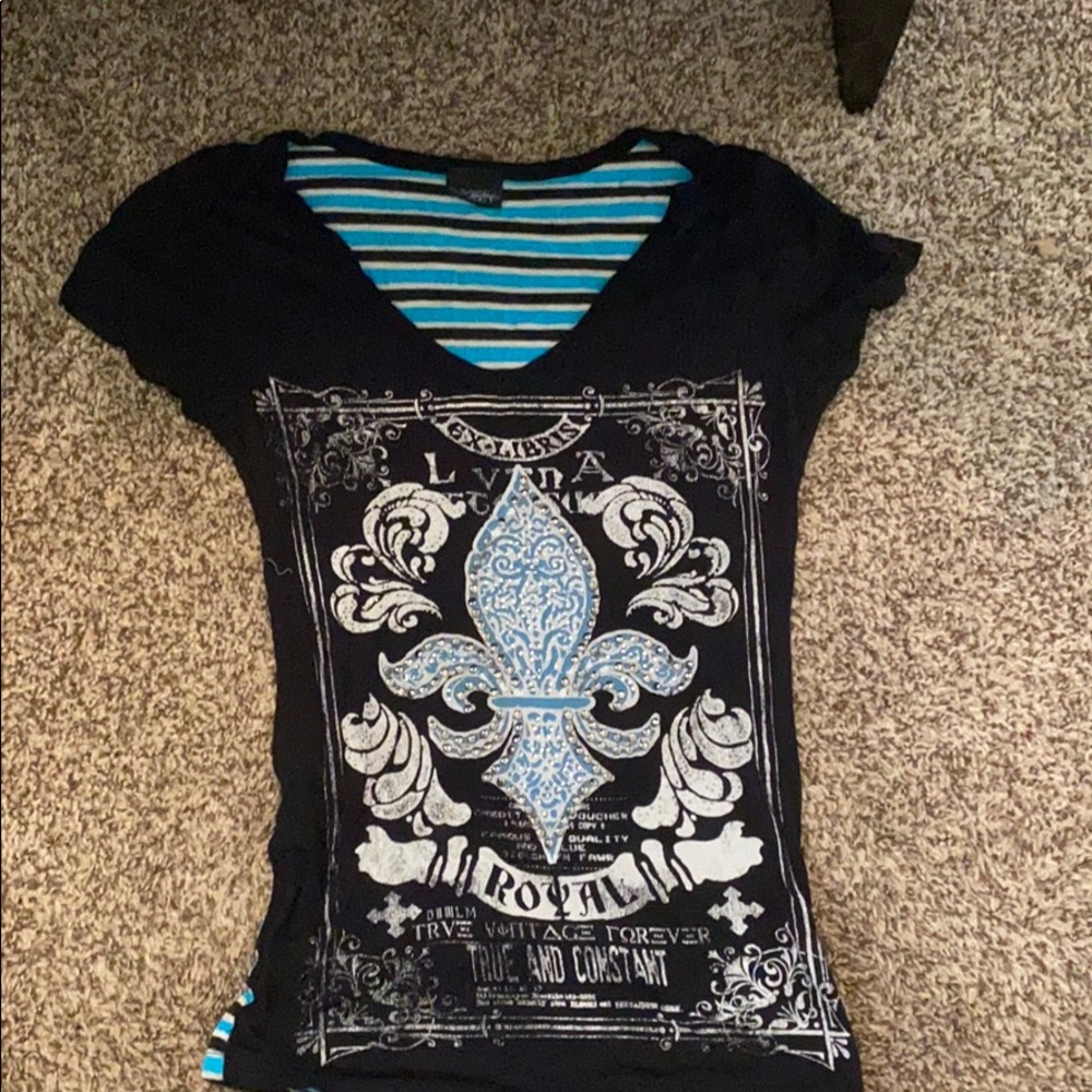 Black v neck